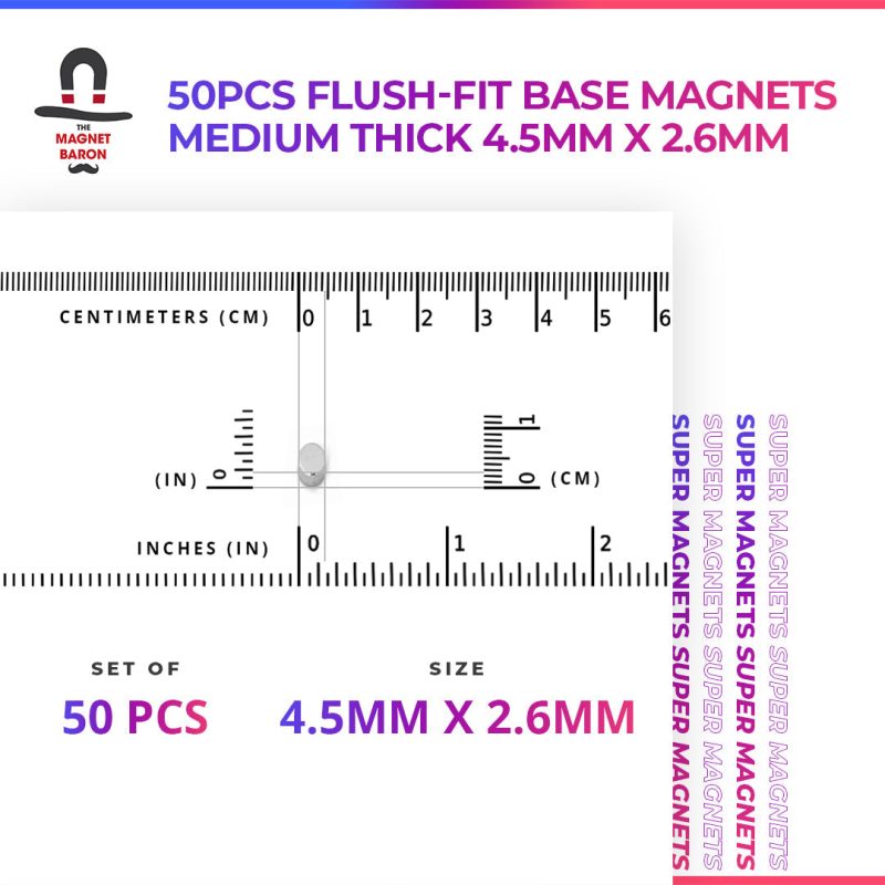 FlushFitBaseMagnets 4.5mmx2.6mm 2ca94af9 3f5e 465c 80db 24aa29bf1b8f