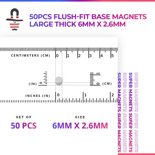 FlushFitBaseMagnets 6mmx2.6mm 343017dd a0c0 4883 acbd a09ac1ef5461