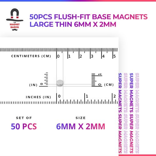 FlushFitBaseMagnets 6mmx2mm c11b5c93 e5be 41da b76d e36bc247698d