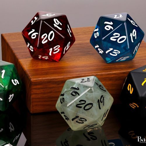 RPG LRG D20 VARIETY Wooden NoDice